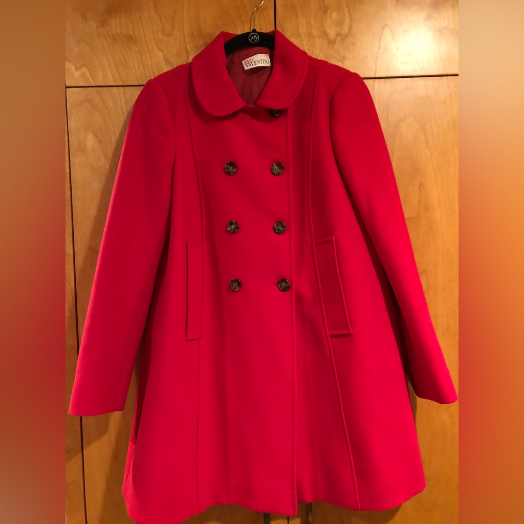Red Valentino Red Coat